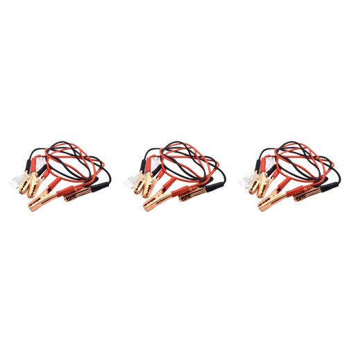 3Stk Notfall-Starthilfekabel Auto Power-Kabel 500A Schwarz Rot 2