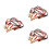 3Stk Notfall-Starthilfekabel Auto Power-Kabel 500A Schwarz Rot 5