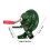 Portable Green Iron Handheld Fireplace Blower Fan for Camping Bbq 2