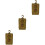 3Pcs Waterproof Khaki Phone Bag Small Pouch with Quick Release Buckle 4
