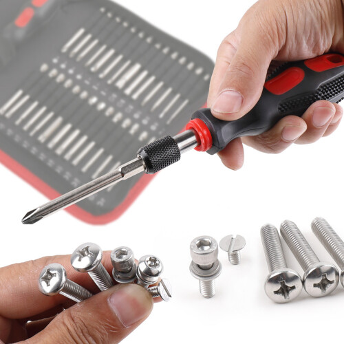 1Set Premium Electronic Bit Set with Star Hex Cross Triangular Bits 1