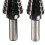 5Pcs Step Drill Bit Set Alloy Steel 1-6mm Silver 9