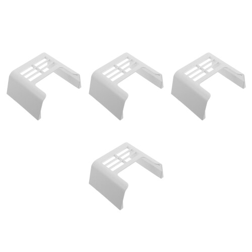 4Pcs White ABS Keypad Rain Cover Outdoor Controller Protection Shell