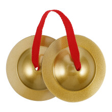Piccoli Piatti Dorati Per Bambini Strumento Percussione Portatile