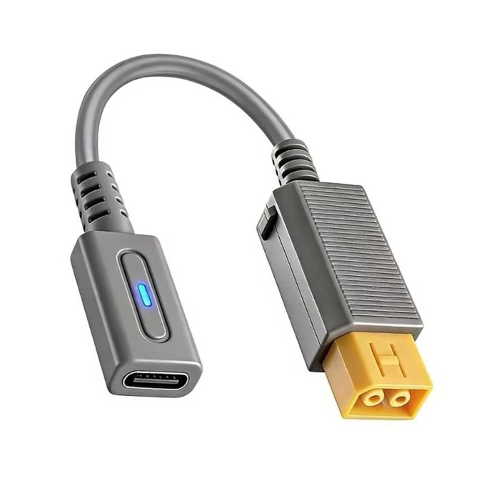 12cm Short Type C Female to for WiiU Power Cable with LED for Compact ...