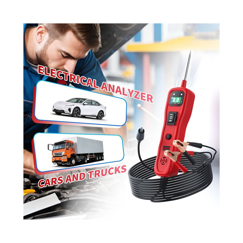 Topdiag P61 Car Electric Circuit Tester 9-30V Voltage Power Probe Resistant Tester Diagnostic Tool For Auto Battery 6033749339593