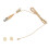 Microphone Lapel Clip Omnidirectional 4-Pin XLR for  Wireless Collar Style Skin Tone 1