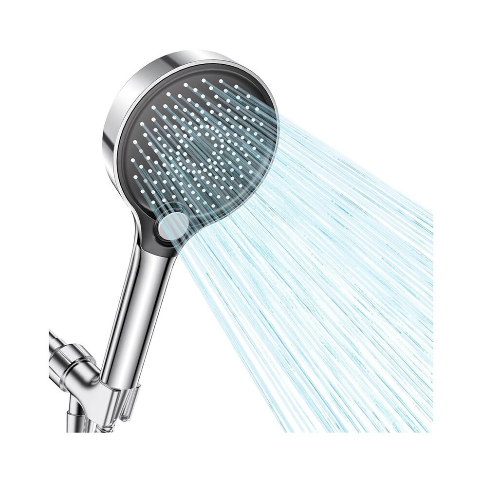 High Pressure Filtered Shower  with Handheld, 3 Modes, Chrome Finish