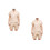 2Sets Steam Kleding Lichtgeel Polyester Comfortabele Set 3