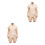 2Sets Steam Kleding Lichtgeel Polyester Comfortabele Set 5