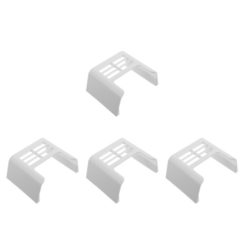 4Pcs White ABS Keypad Rain Cover Outdoor Controller Protection Shell 2