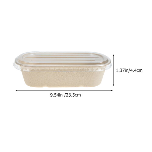 20Pcs to Go Lunch Khaki with Lid 1