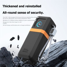 Silicone Case for UGREEN Nexode 200W Power Bank 25000mAh, Shockproof Cover with Precise Cutouts