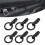 6 Pcs L Track Double Stud Fitting for Truck Bed Tie Down, 5000lbs Breaking Strength 1