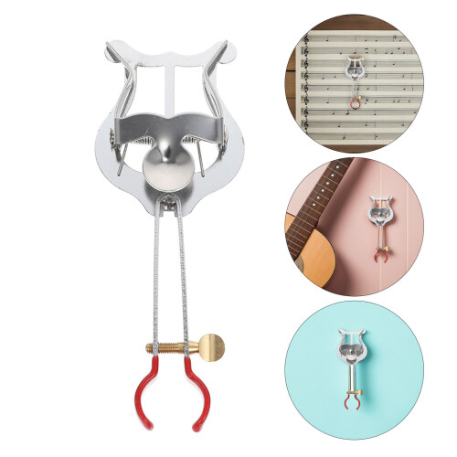 Clip Tromba in Metallo Resistente E Stabile Multicolor 2