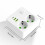 Wall Socket Power Strip Extender with 2 AC Outlets 2 USB  1 Type-C Charger Electrical  for Home EU Plug 7