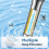 High Pressure Filtered Shower  with Handheld, 3 Modes, Chrome Finish 5