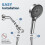 High Pressure Filtered Shower  with Handheld, 3 Modes, Chrome Finish 6