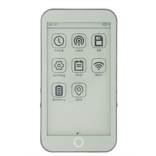 LILYGO Placa de Desenvolvimento e-Ink T5S3 Pro Lite de 4,7 Polegadas com ESP32-S3, Retroiluminação Quente e Suporte para Carregamento Sem Fio