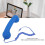 Cell Phone Handset 3.5mm Plug - Blue, Wired 3