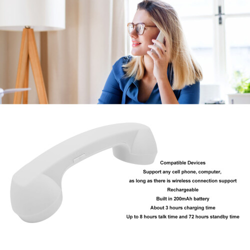 BT Telephone Handset 200mAh White 8-10m Range 2