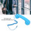 Retro Radiation-Proof 3.5mm Wired Handset Sky Blue 6