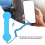 Retro Radiation-Proof 3.5mm Wired Handset Sky Blue 9