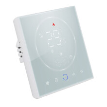 AC95-240V Square White Smart Thermostat 5A 86x86mm