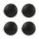 4pcs 68078419AC White Circle Red Letter Hub Cap 2