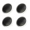 4pcs 68078419AC White Circle Red Letter Hub Cap 10