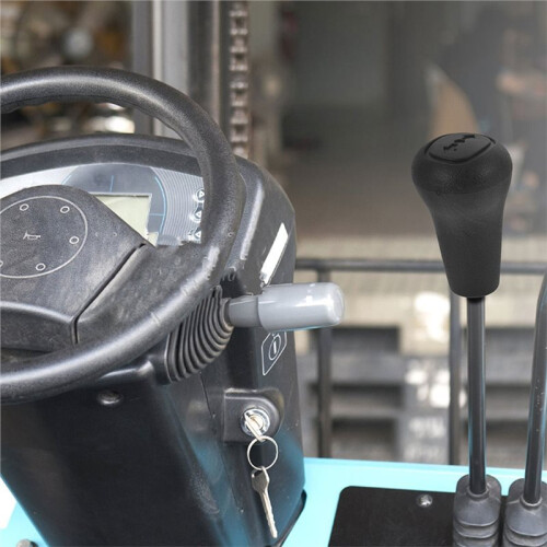 2Pcs Forklift Handle Knob Replacement Plastic Forklift Lever Knob Forklift Knob Professional Forklift Part Replaceable 2