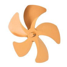 Aluminum Alloy Stove Fan Blade 5-Blade Gold