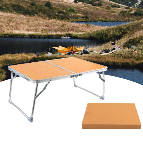 Portable Folding Table 60x40.5x27cm, 1.3kg, Silver 2