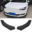 2pcs Front Bumper Lip Carbon Fiber 57x13 cm 2