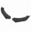 2pcs Front Bumper Lip Carbon Fiber 57x13 cm 3