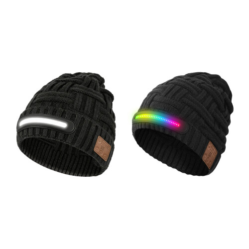 Connectable LED Light Music Cap with Easy-white color light 1