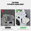 Strong Foldable Towel Holder Strong Iron Construction-White 4