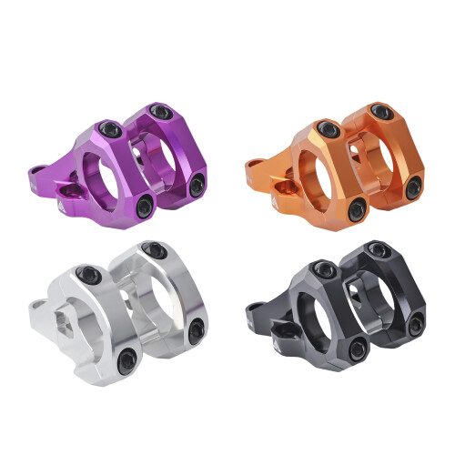 Mountain Bicycles Stem Bicycles Stem Risers Handlebar-Black 1