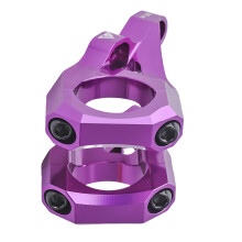 Bicycles Stem Risers Aluminum Alloy Handlebar Short Stem-Purple