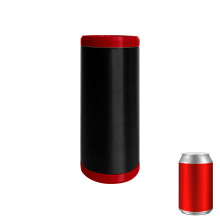 Portable Can Sleeve Tall Can Cooling Sleeve for Beer 12oz-Red