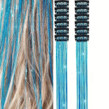 20inch Clip In Synthetic Hair Extensions Multicolor Hair-G