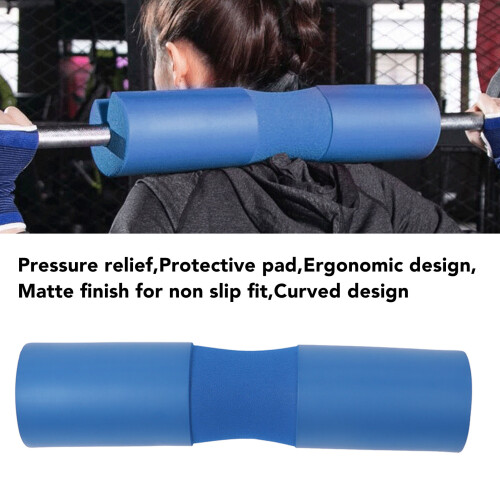 Squat Pad Blue Barbell Pad 9.6oz Thickened Foam 2
