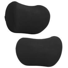 Memory Foam Car Neck Pillow 262g One Size Black