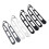 4-Pack Silicone Lid Lock Strap, Universal Lid  for Slow Cooker  Pot ,Heat-Resistant Self-Locking Tie 1