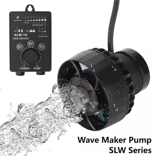 SLW10 Marine Aquarium Sine Mobile Surf Pump Wavemaker Silent Wave Maker Pump 1