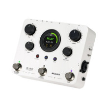 Mooer GL200 Guitar  Loop Series Phrase & Drum Station avec 100 Emplacements Mémoire et Double Entrée/Sortie MIDI TRS pour une Utilisation