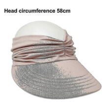 (style5) Sun Hat Women, Sun Beach Visor Cap With Wide Brim For Sports Beach Golf Hiking, Outdoor Sports Empty Top Cap