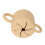 Baby-Snackschale 350 ml Silikon Beige 11