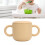 Baby-Snackschale 350 ml Silikon Beige 13