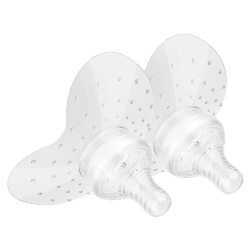 2pcs Silicone Nipple Covers for Nursing 2.5cm Dia 2